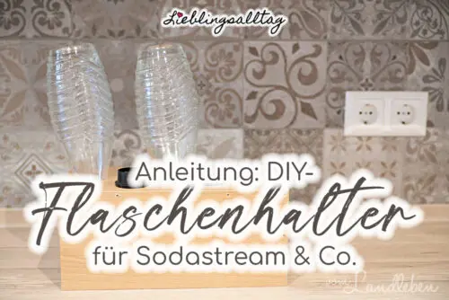 Anleitung: Flaschenhalter für Sodastream - DIY