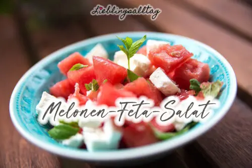 Rezept: Melonen-Feta-Salat