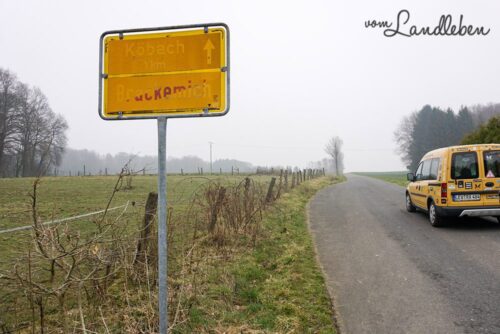 Unser Grundstück in Brackemich