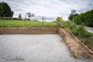 Unsere Baugrube