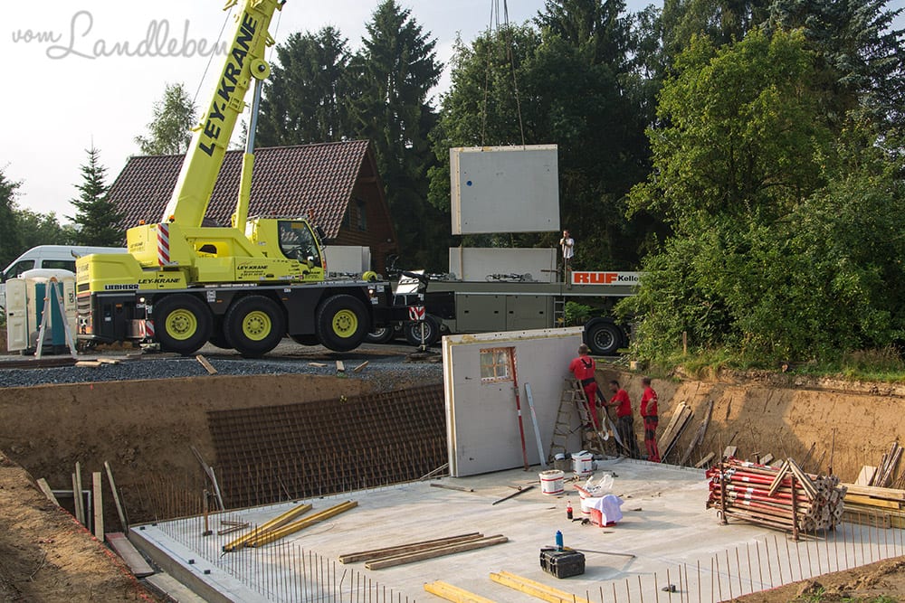 Kellerbau mit glatthaar