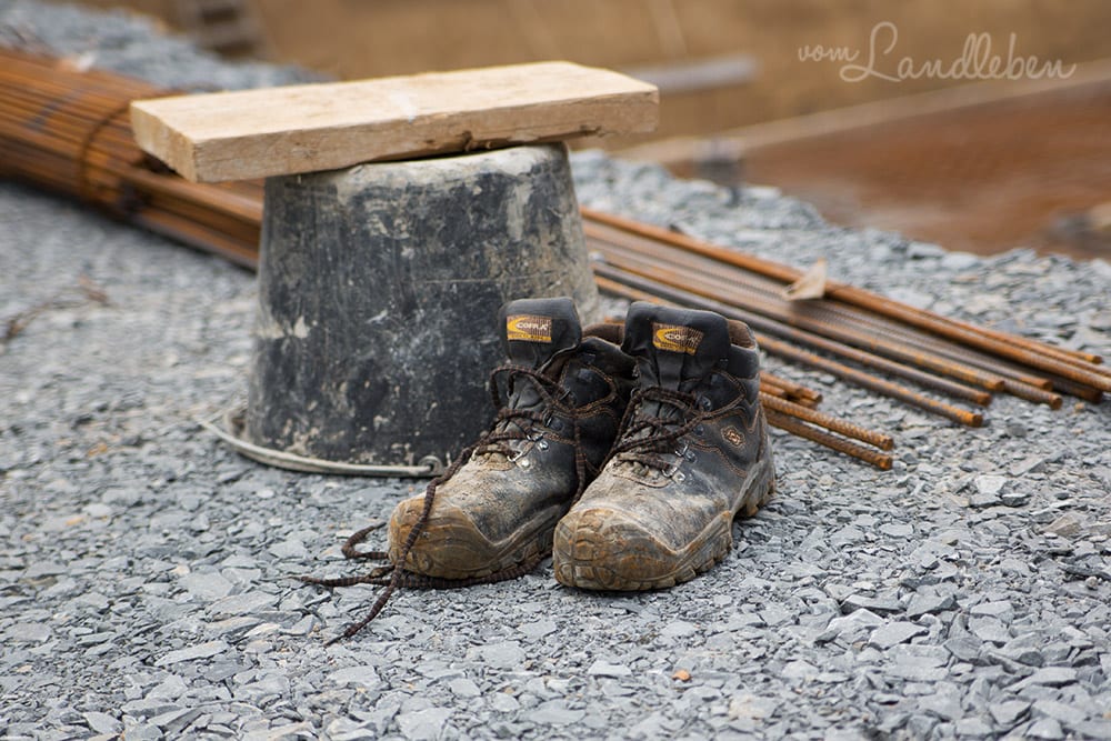 Kellerbau mit glatthaar - Projekt Hausbau