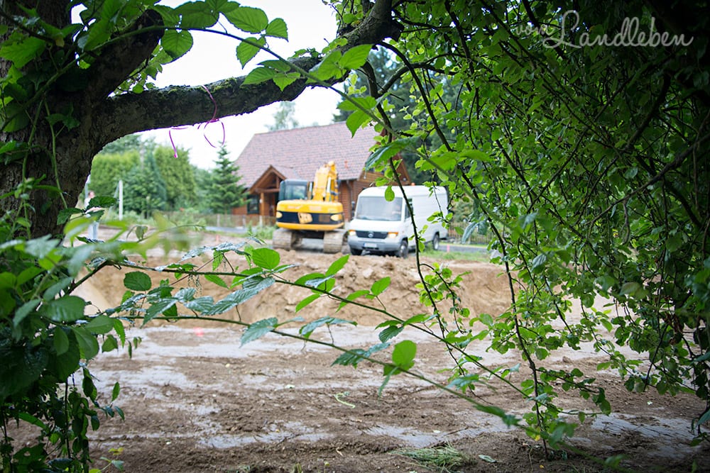 Unser Grundstück - Juli 2016