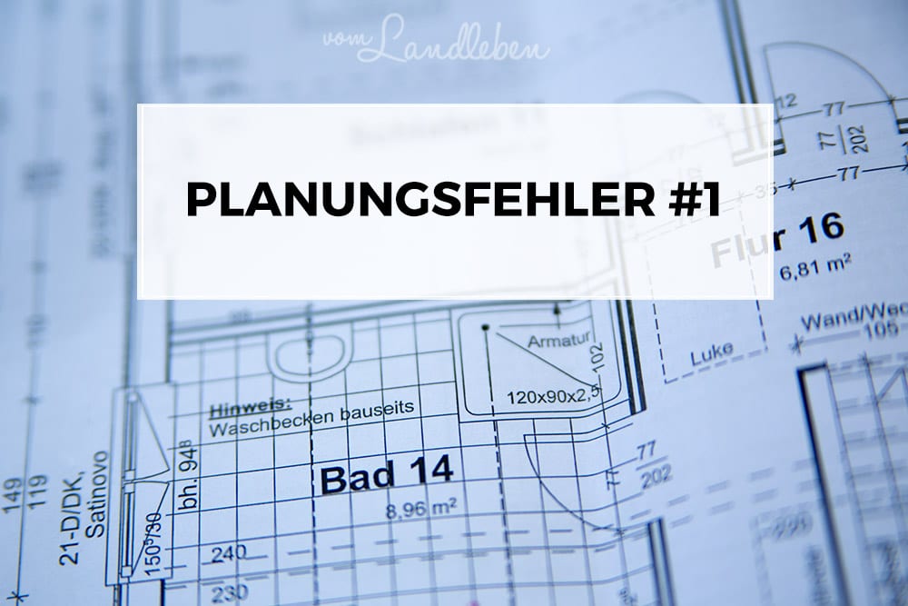 Planungsfehler beim Hausbau
