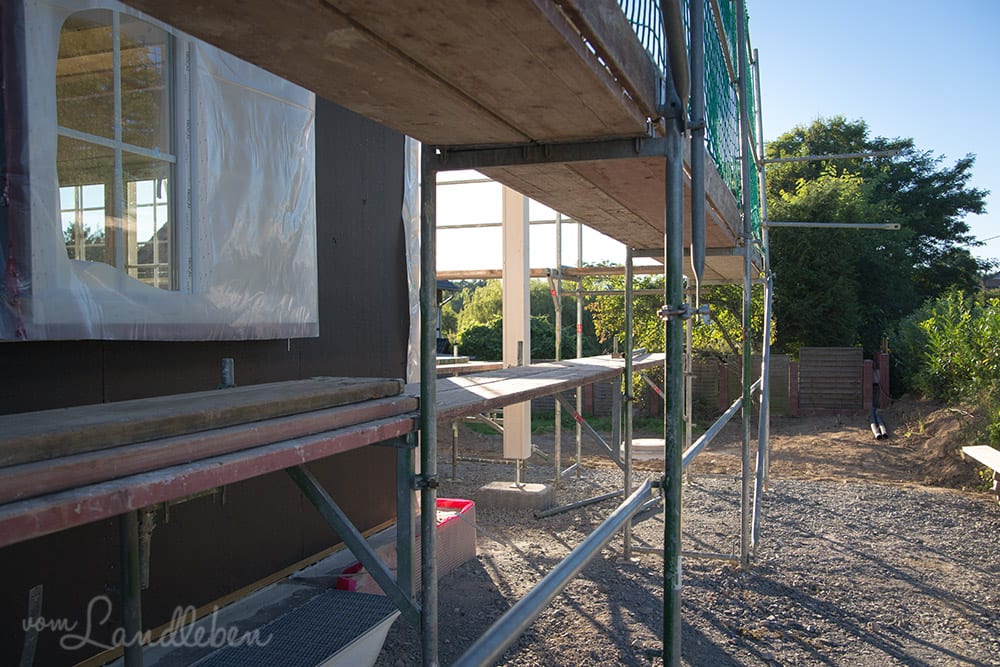 Tag 2 beim Hausbau mit Danhaus