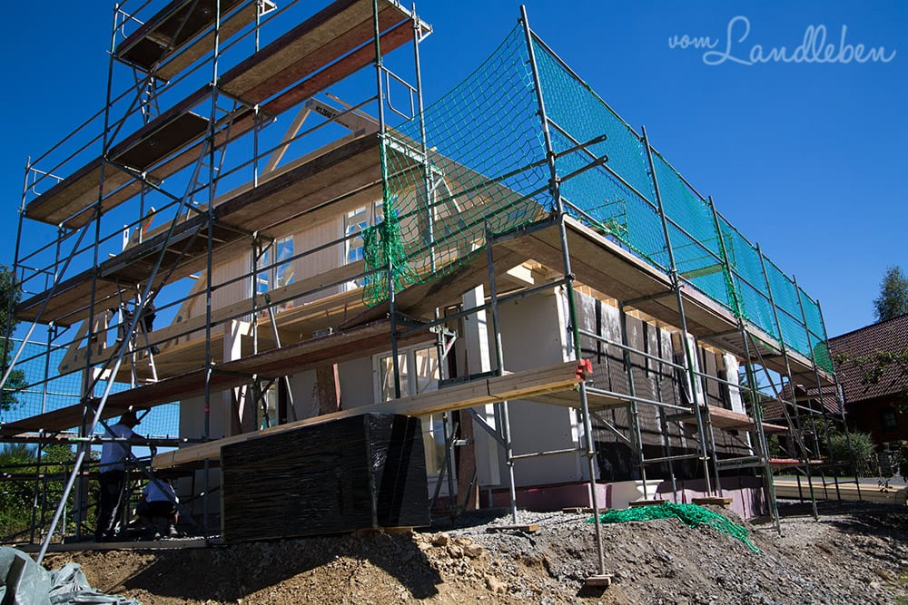 Tag 2 beim Hausbau mit Danhaus
