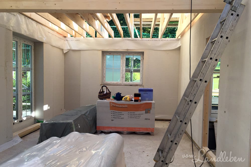 Tag 3 beim Hausbau mit Danhaus