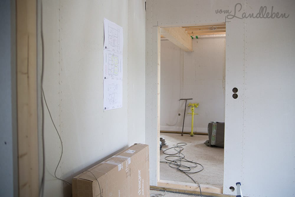 Der 1. Montagetermin Elektro