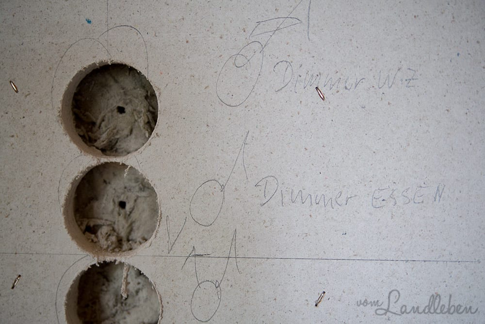 Der 1. Montagetermin Elektro