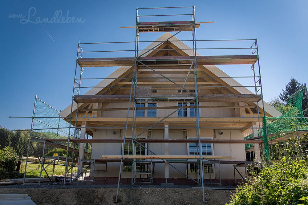 Unsere Danhaus-Baustelle im September 2016