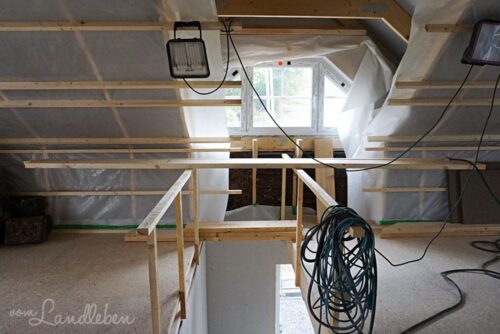 Ausbau vom Dachgeschoss im Danhaus