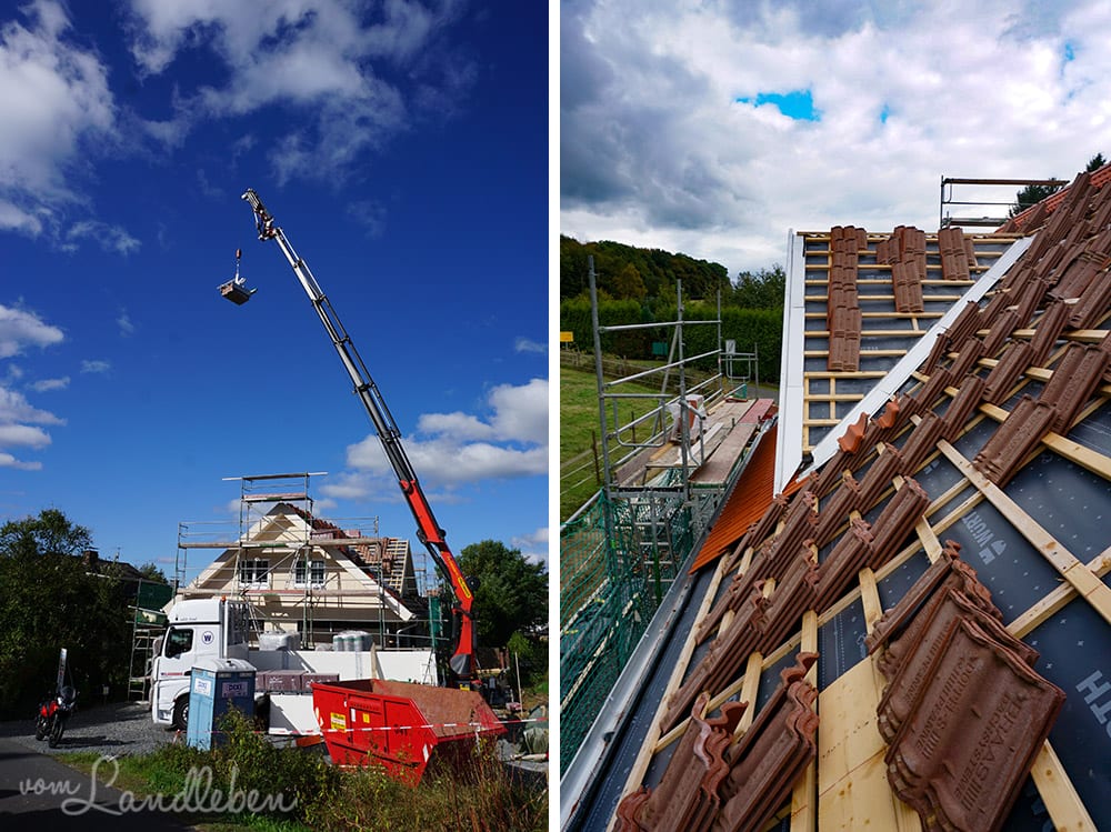 Hausbau mit Danhaus: Dachziegel
