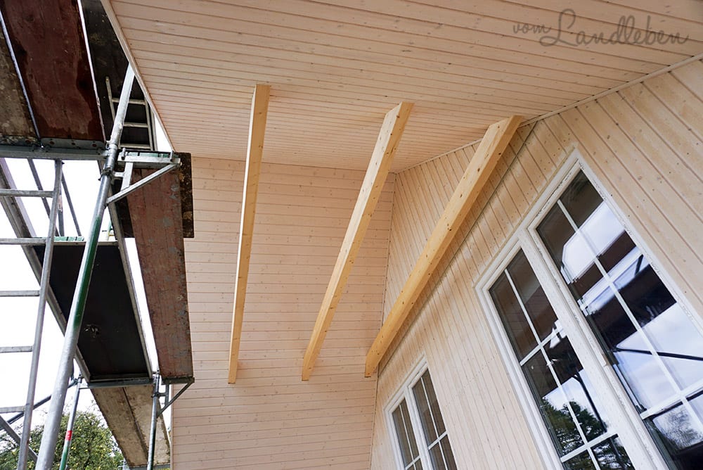 Hausbau mit Danhaus - die Loggia