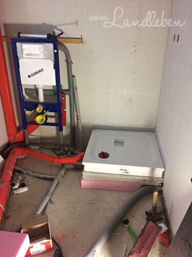 2. Montagetermin Sanitär - Dusche