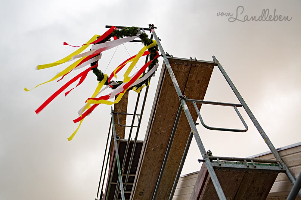Hausbau mit Danhaus: Richtfest