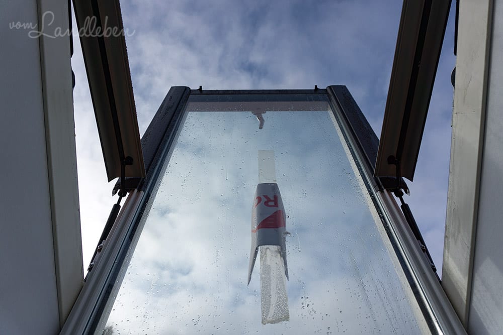 Kondenswasser am Dachfenster