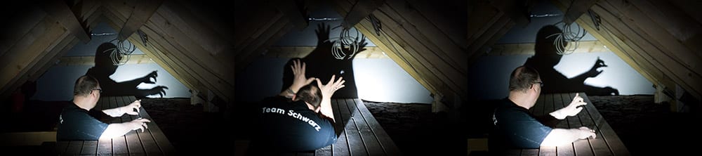 Monster auf unserem Dachboden