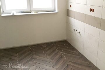 Innenausbau vom Danhaus: Fliesen