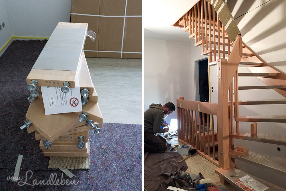Hausbau mit Danhaus: Treppe von Derstappen