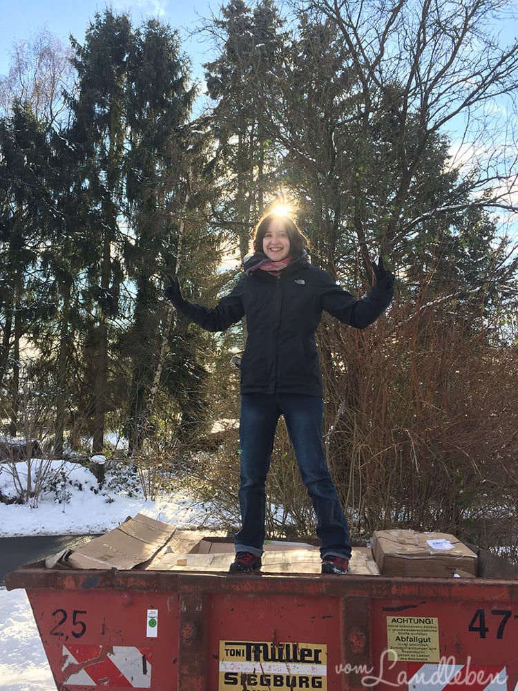 Die erleuchtete Bauherrin ;-)