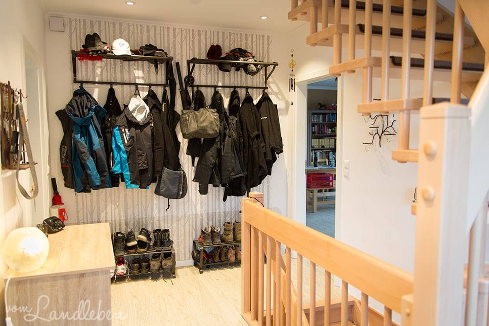 Roomtour in unserem Danhaus: Diele und Treppe