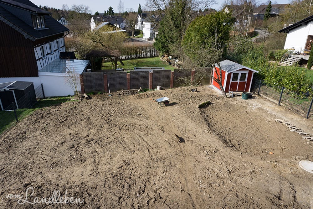 Unser Garten im März 2017