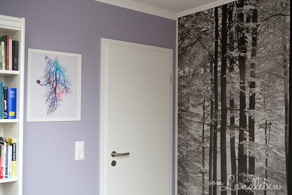 Wolfsposter in meinem Arbeitszimmer