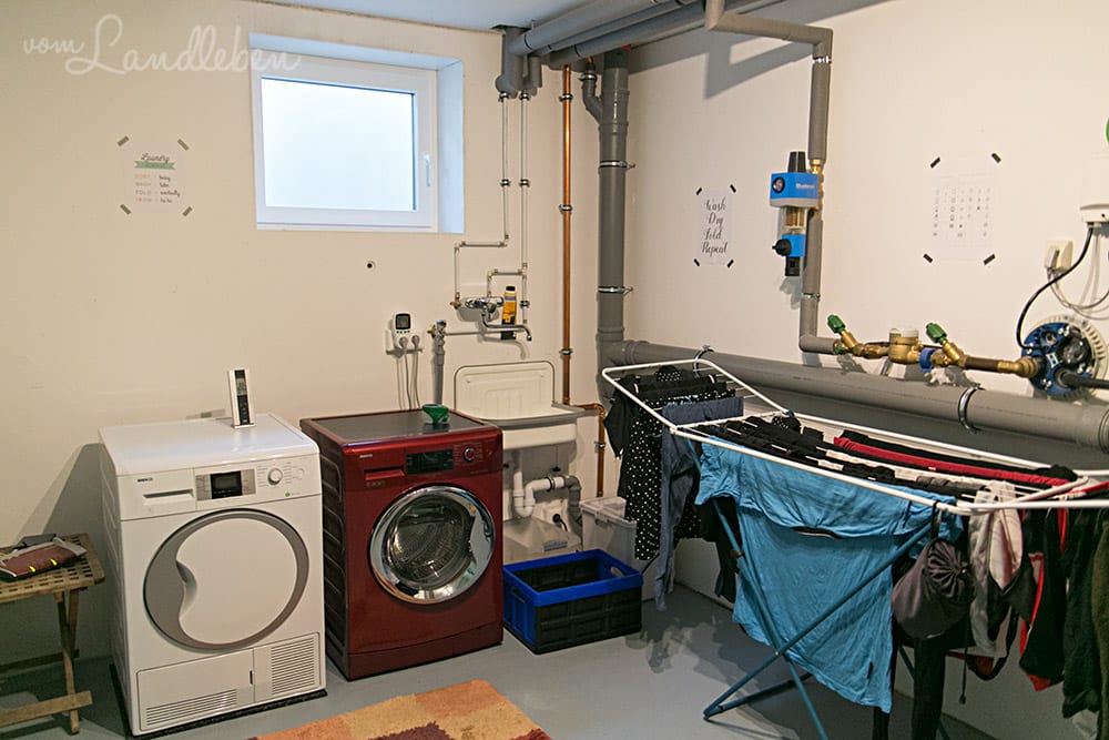 Roomtour im Danhaus - Waschküche und Haustechnikraum