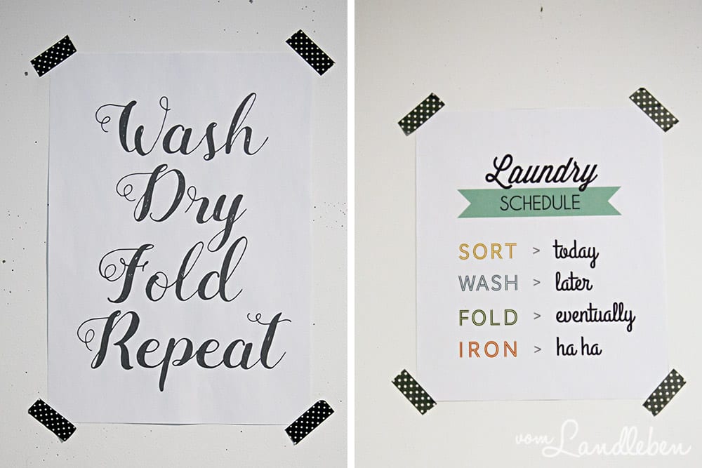 Roomtour – Waschküche / Haustechnikraum