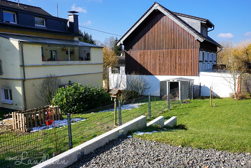 Unser Garten im Februar 2018