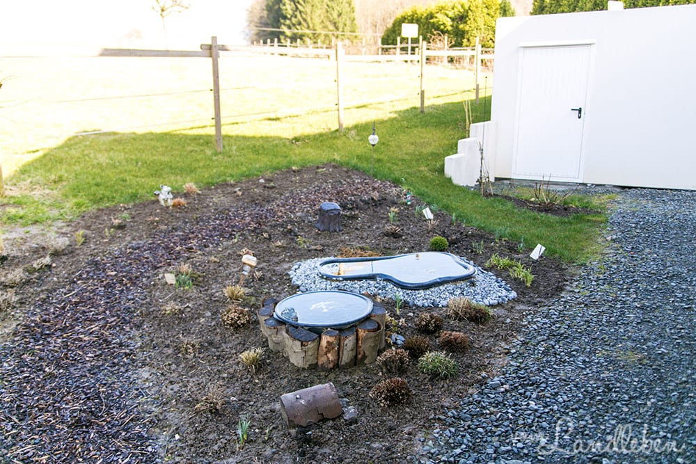 Mittelgarten im März 2018