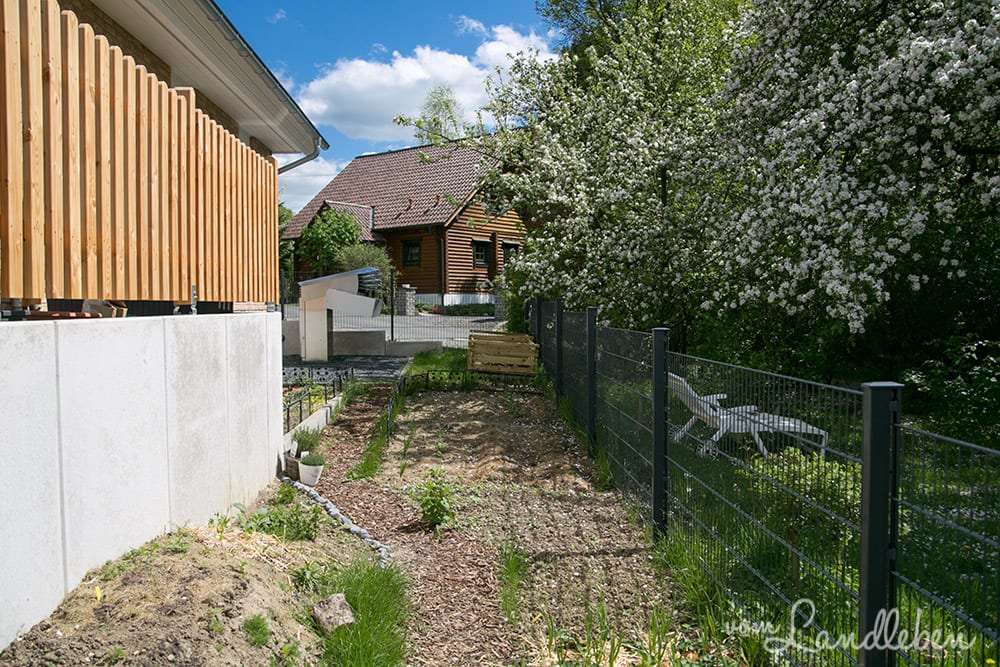 Gemüsegarten im April 2018