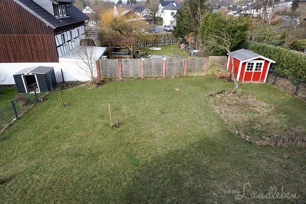 Unser Garten im März 2018