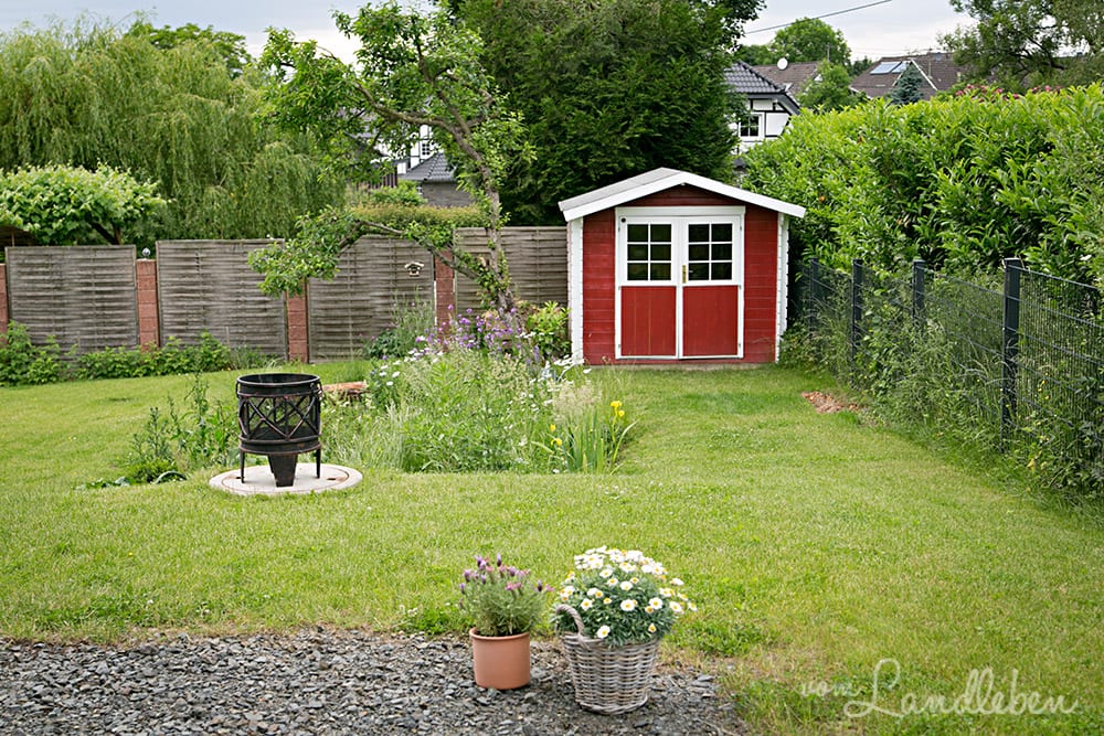 Hinten im Garten – Mai 2018