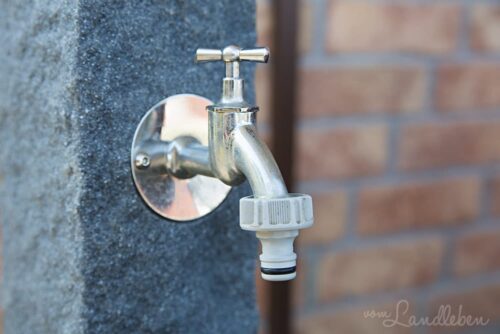 Gartenbewässerung mit unserer Zisterne