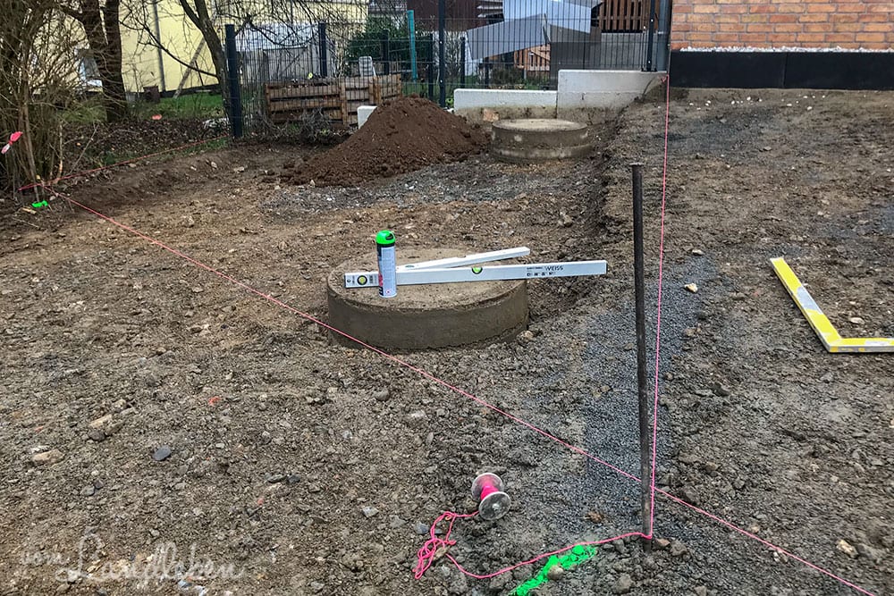 Pflastern: der Vorgarten entsteht