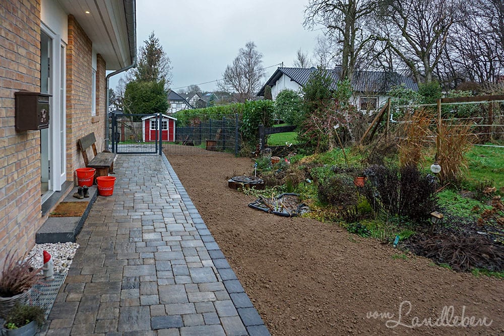 Mittelgarten im Januar 2019