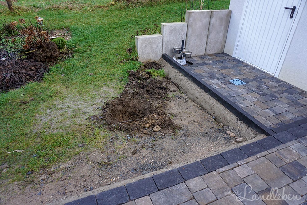 Mittelgarten im Januar 2019