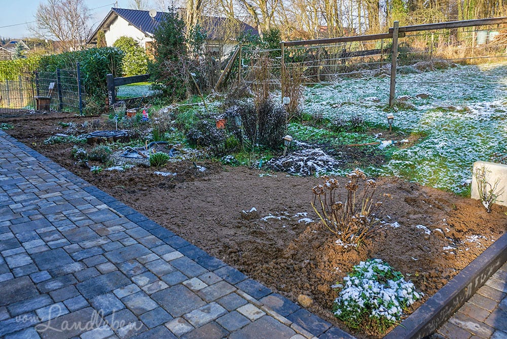 Mittelgarten im Januar 2019