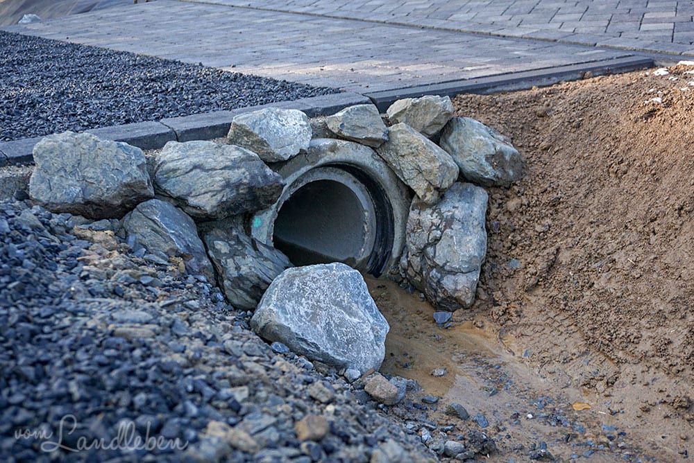 Pflastern: unsere Brücke