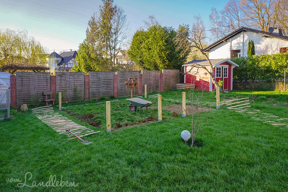 Unser Bauerngarten entsteht