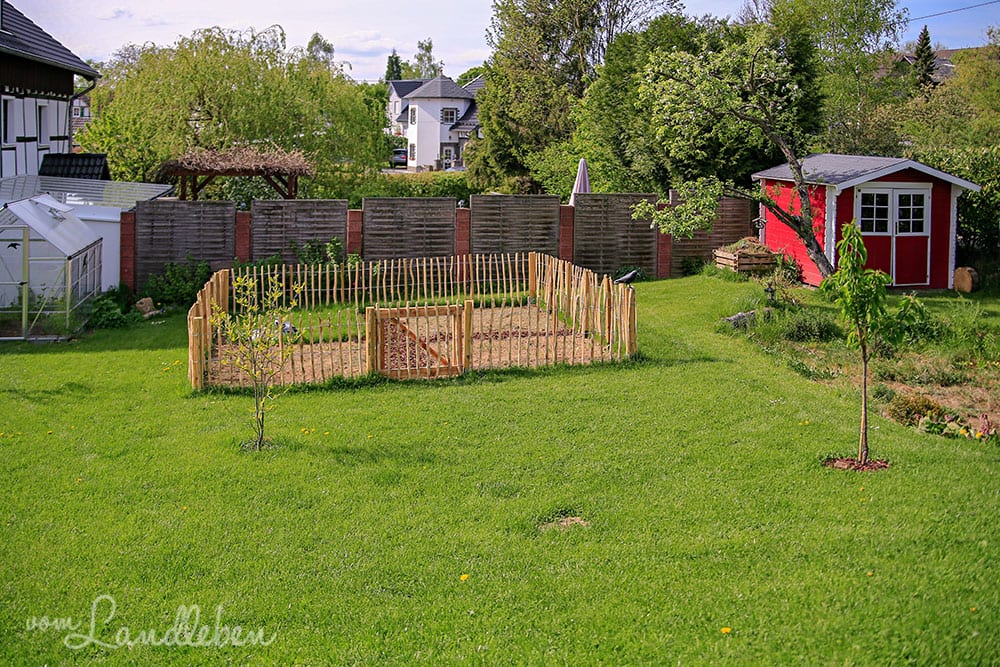 Bauerngarten im April 2019