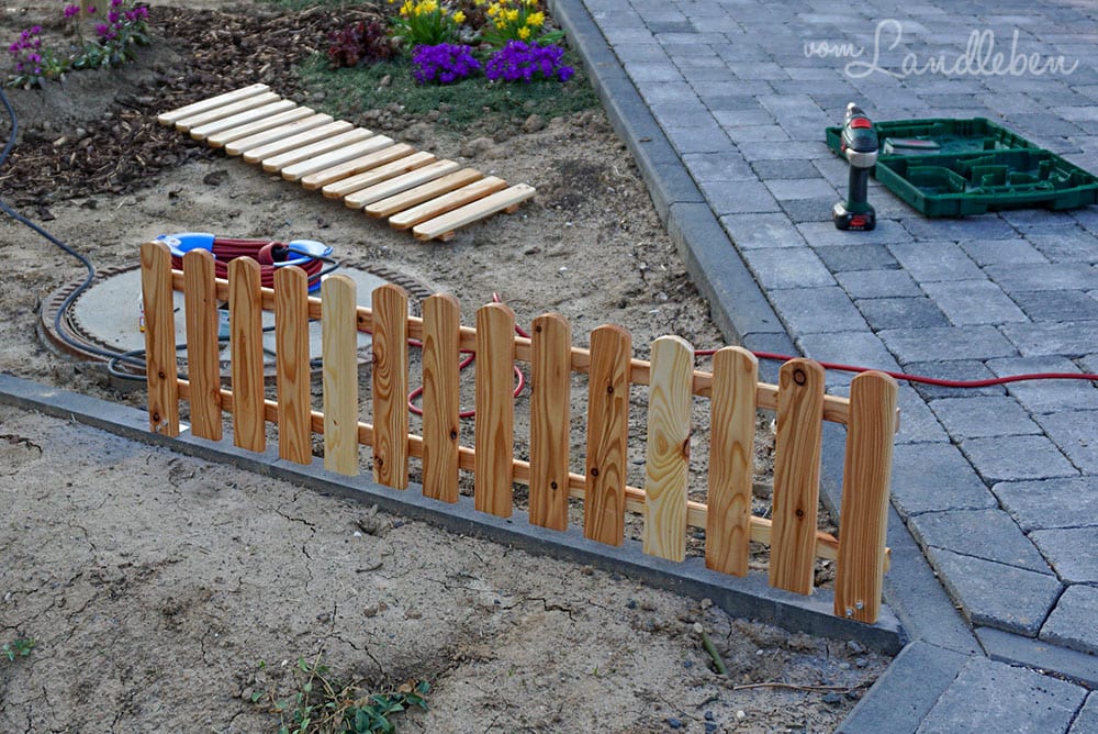 Zaun für den Vorgarten