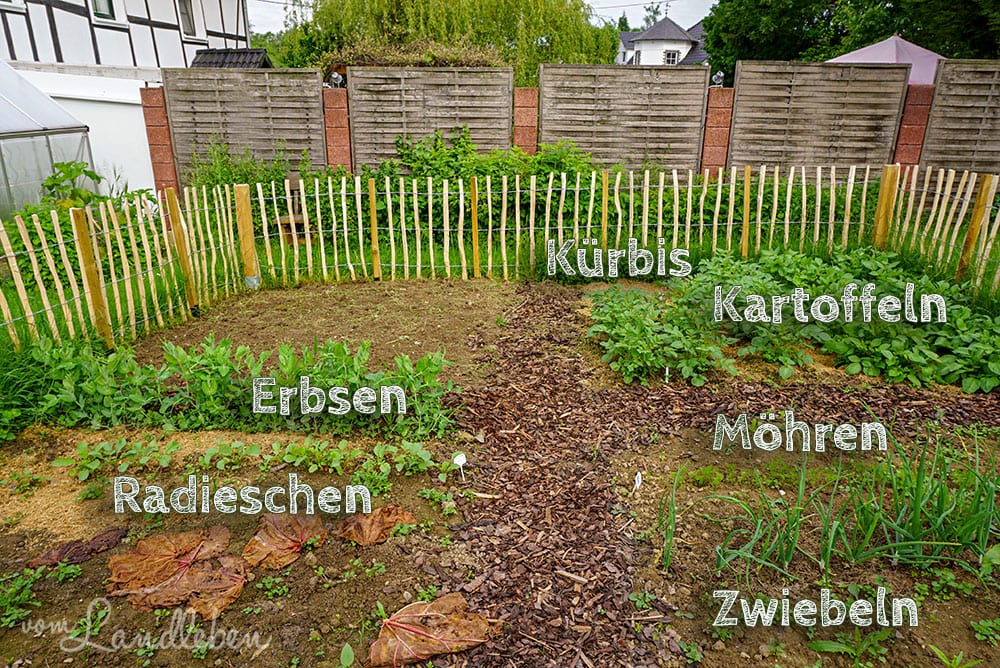 Bauerngarten im Mai 2019