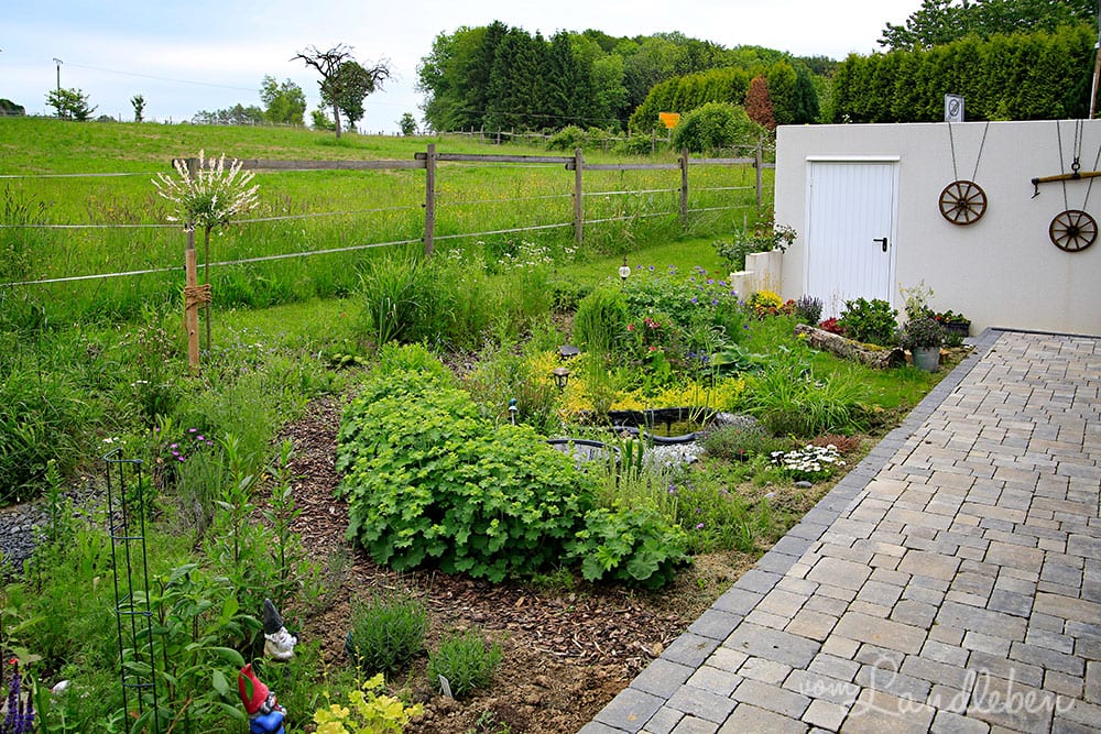 Mittelgarten im Mai 2019