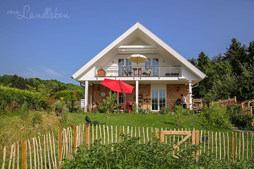 Unser Danhaus und Garten im Juni 2019