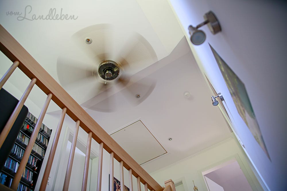 Ventilator in unserem Danhaus