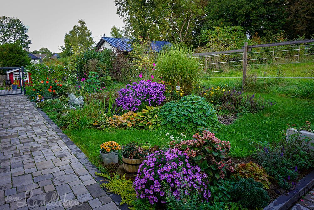 Mittelgarten im September 2019