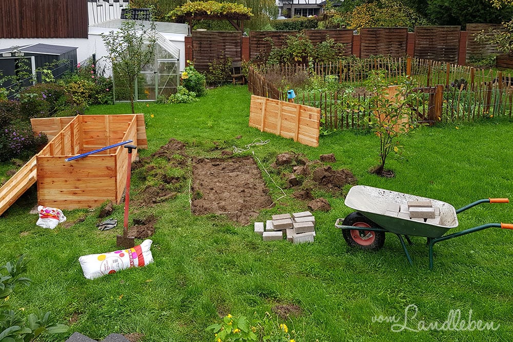 Wir bauen 2 Hochbeete