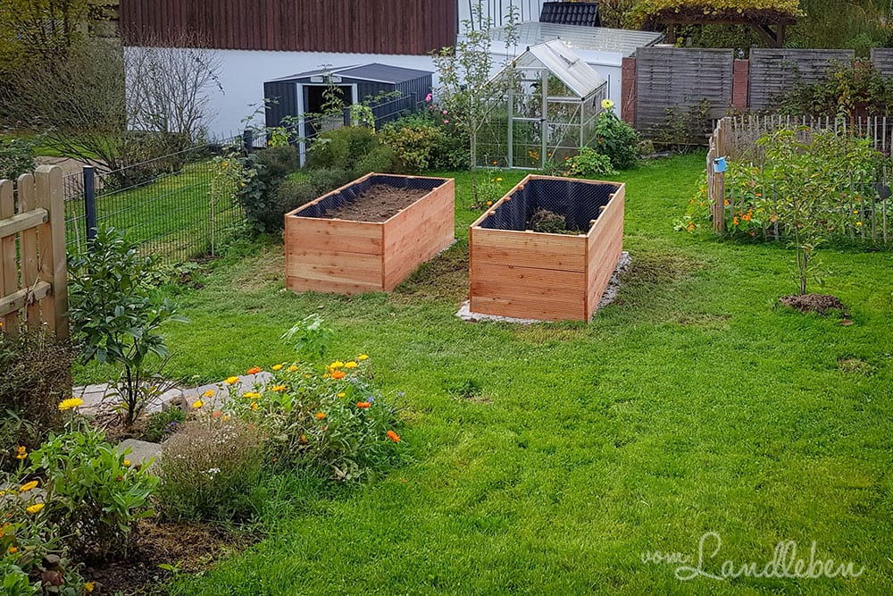 Hochbeete bauen